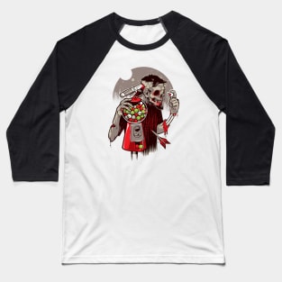 Zombie Gumball Machine Baseball T-Shirt